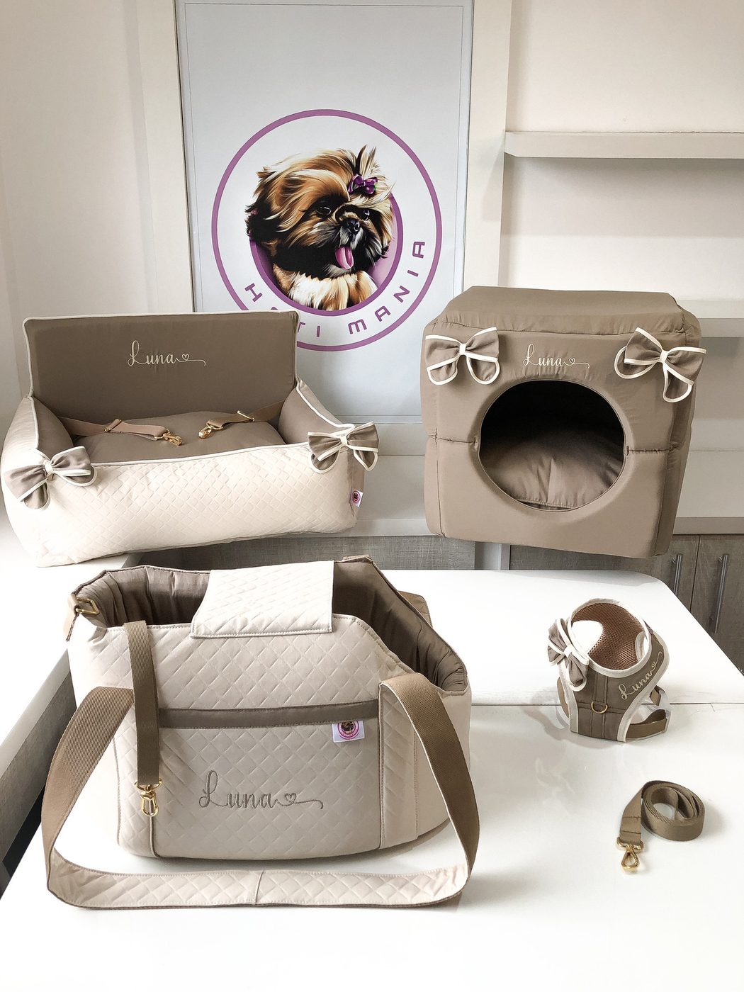 Kit ou enxoval 9: KIT FENDI TOCA E PET CAR