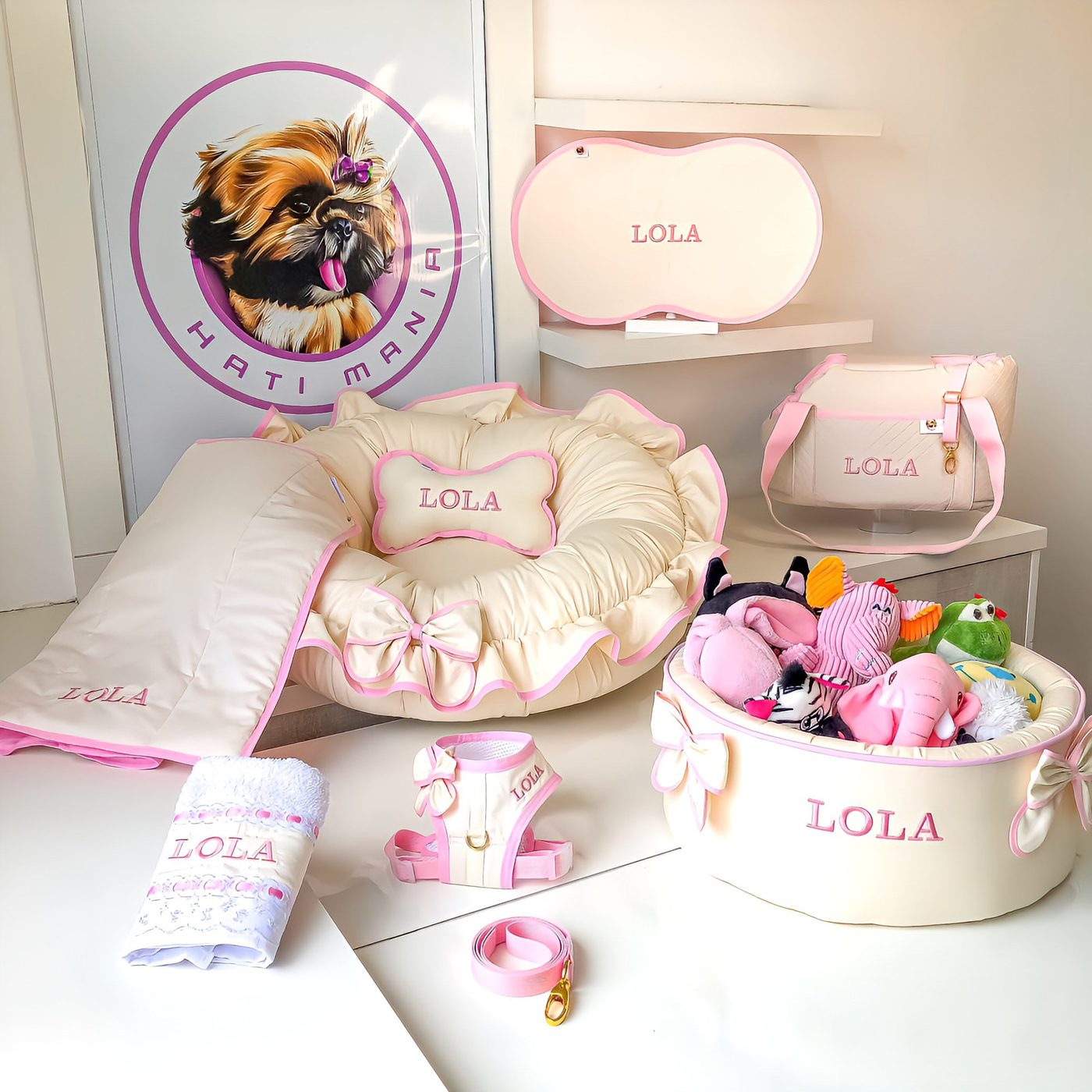 Kit ou enxoval 13: KIT NUDE COM ROSA CLARO
