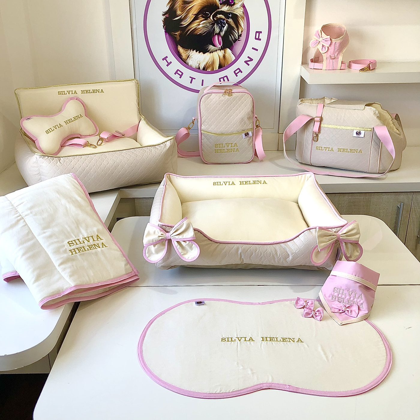 Kit ou enxoval 5: KIT BASIC NUDE COM ROSA